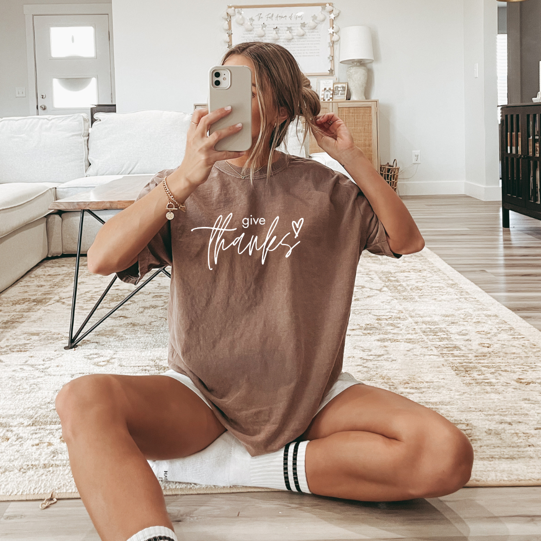 Give Thanks Fall Tee