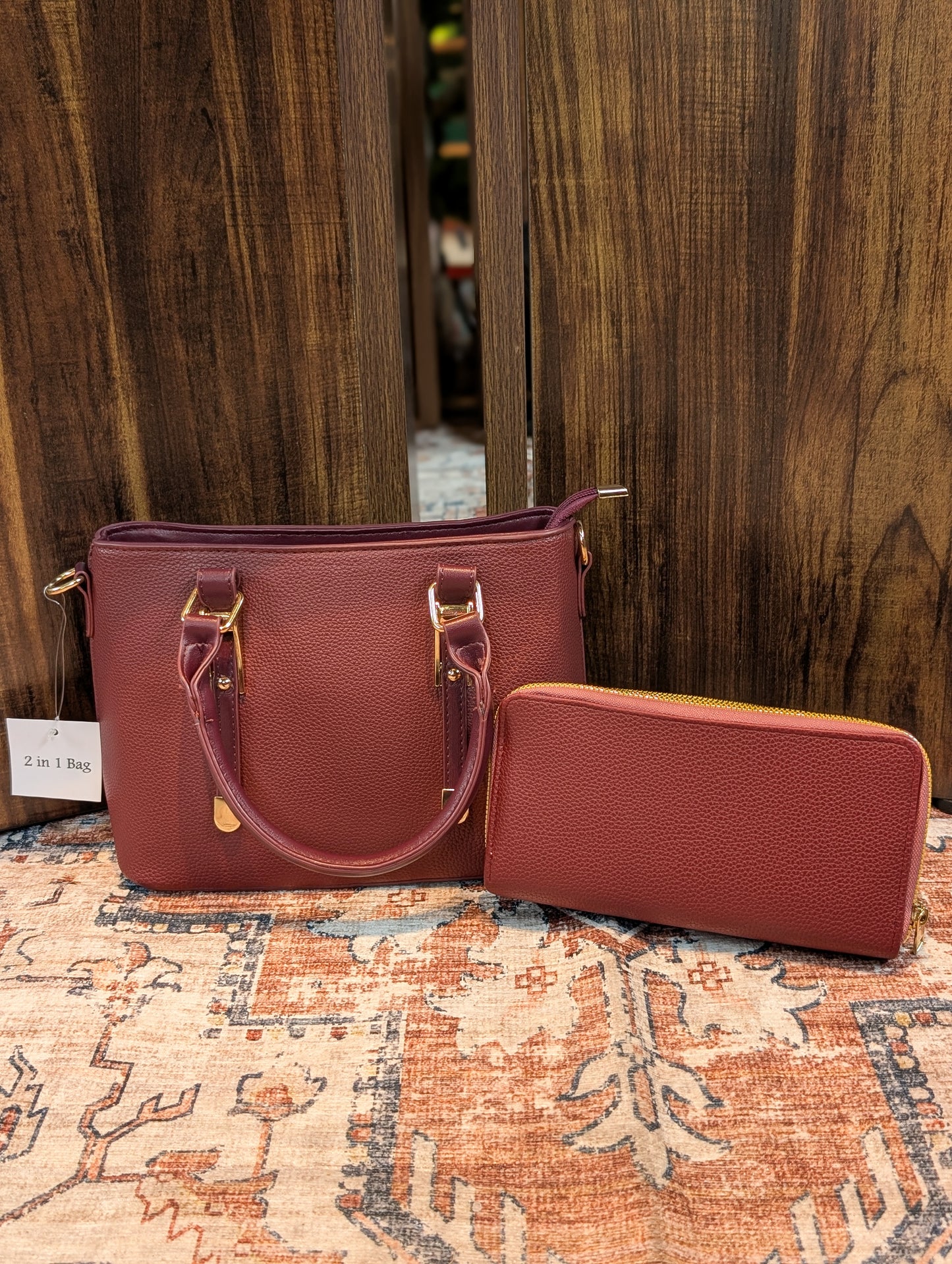 Daily Essential Handbag with Wallet