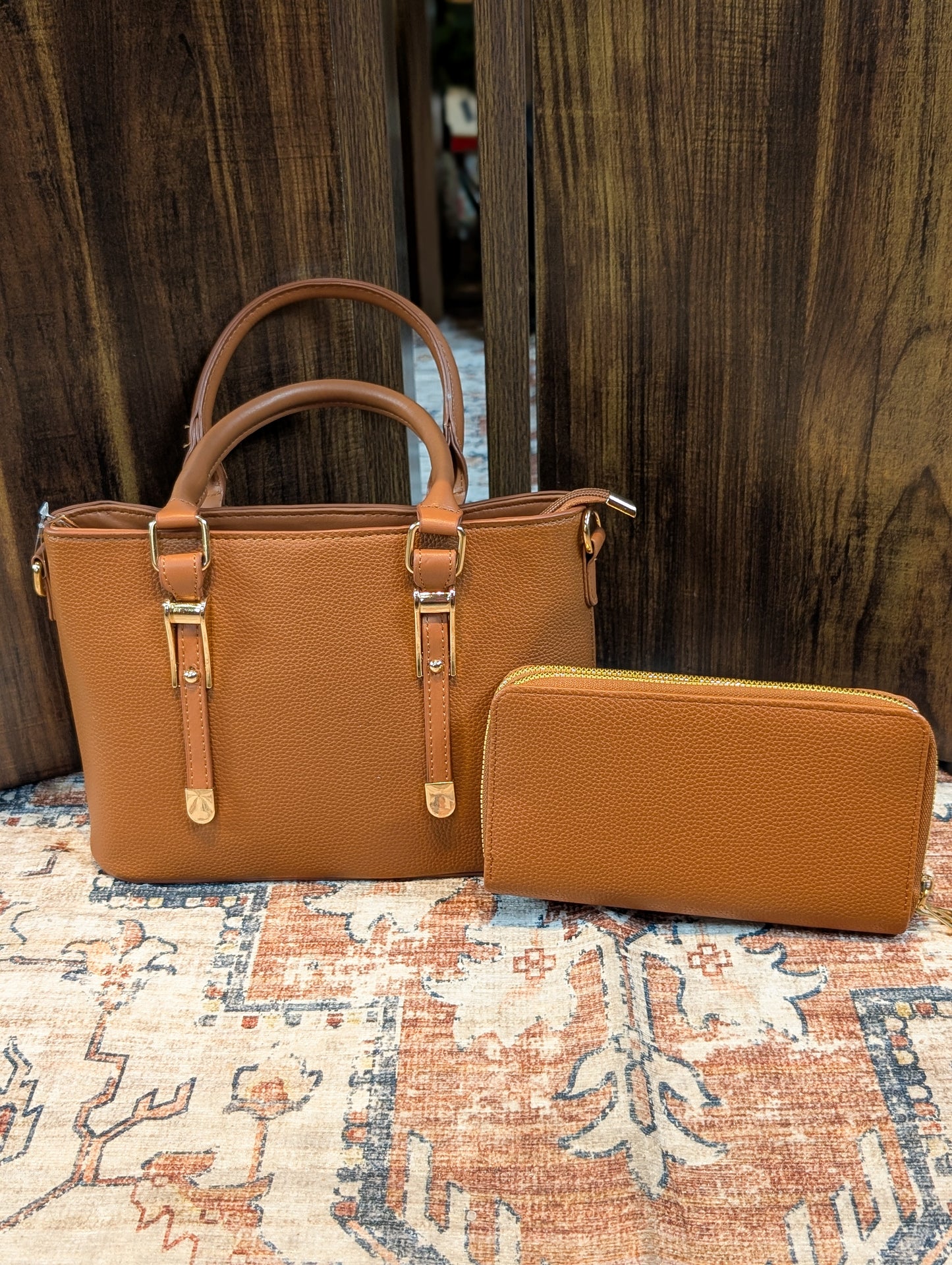 Daily Essential Handbag with Wallet