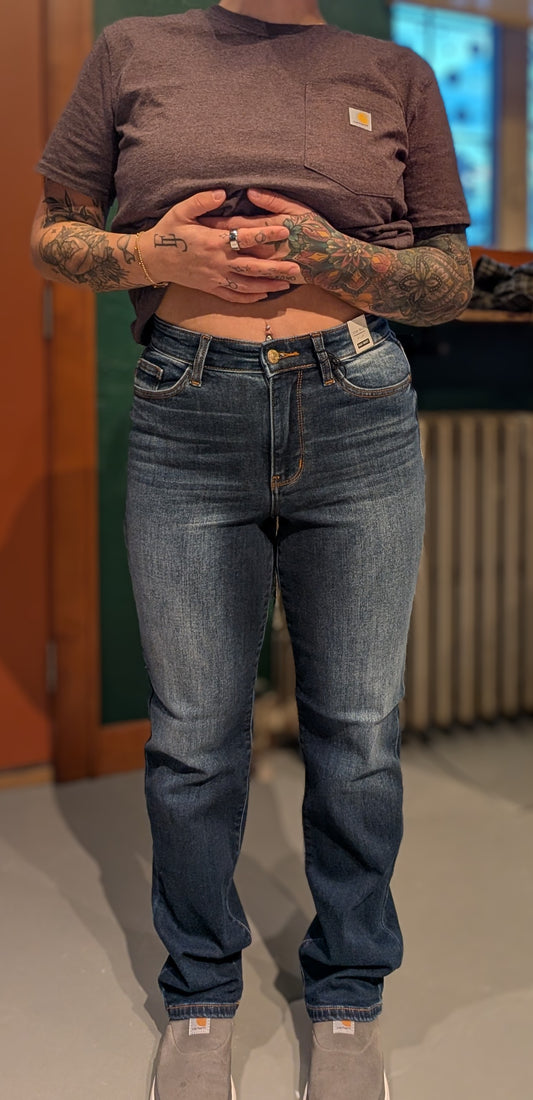Vintage Wash Straight Jeans Judy Blue