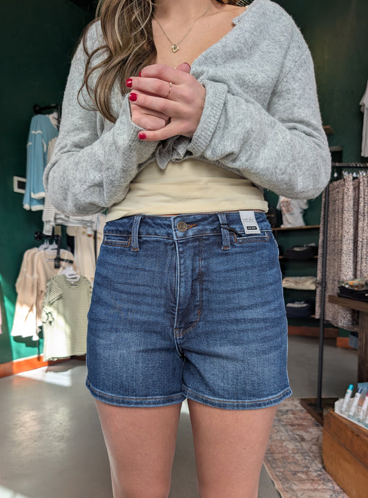 Dark Wash Judy Blue Shorts