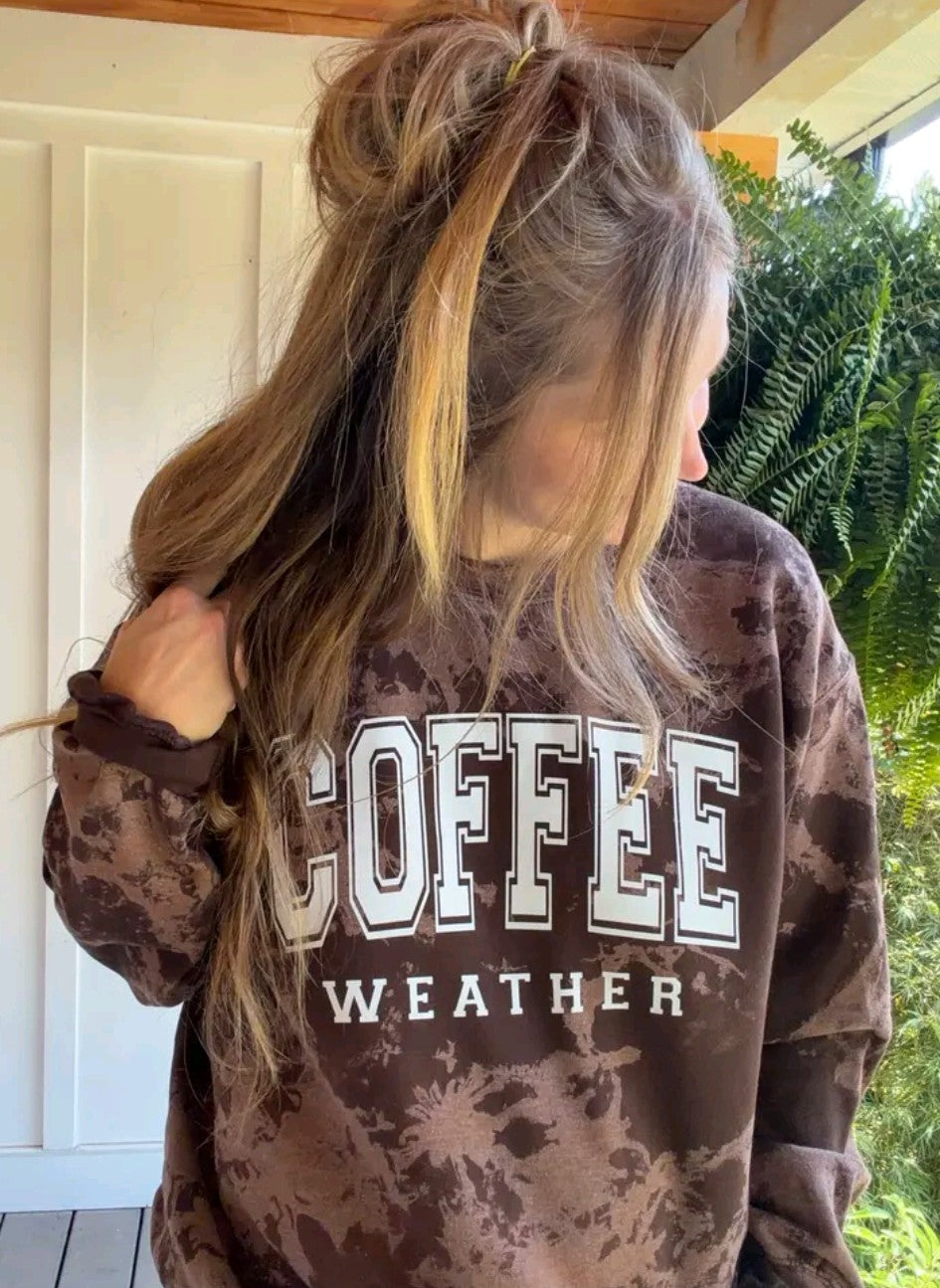 Coffee Weather Crew neck