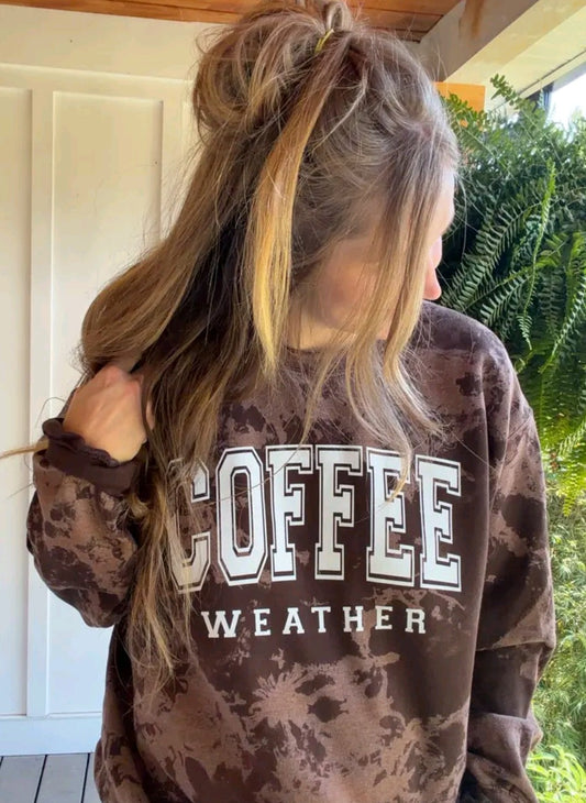 Coffee Weather Crew neck