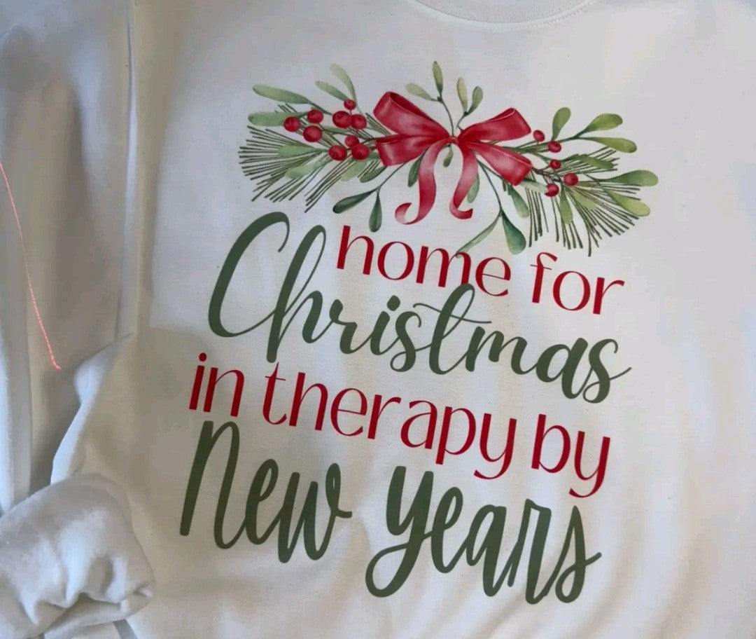 Home for Christmas, In therapy by New Years