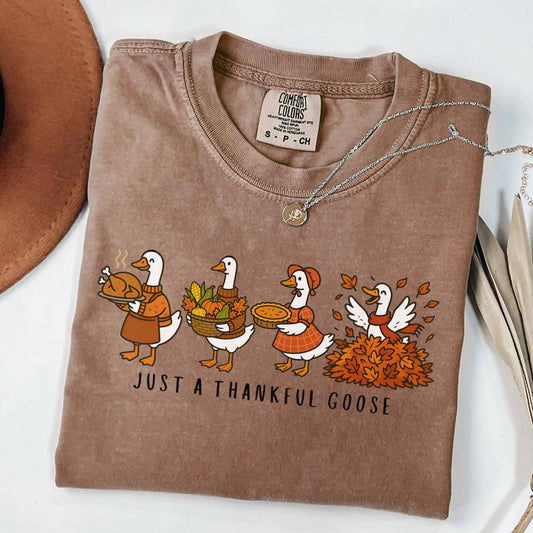 Just a Thankful Goose Shirt