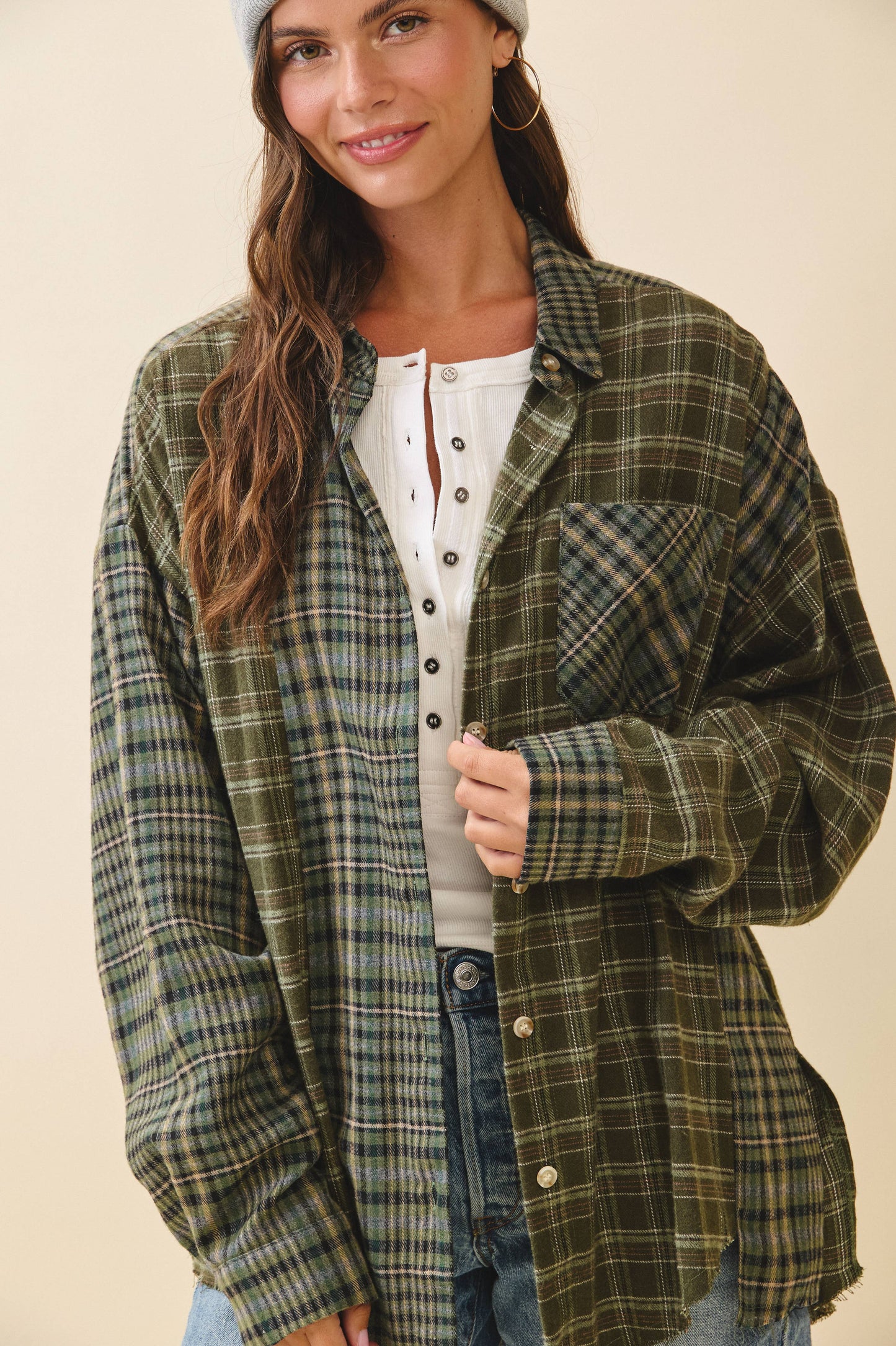 Plaid Flannel Shirt
