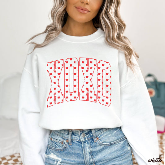 XOXO Hearts Crewneck