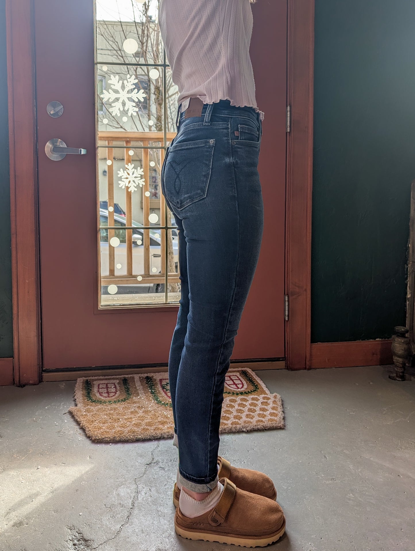 Mid Rise Medium Wash Skinny Judy Blue