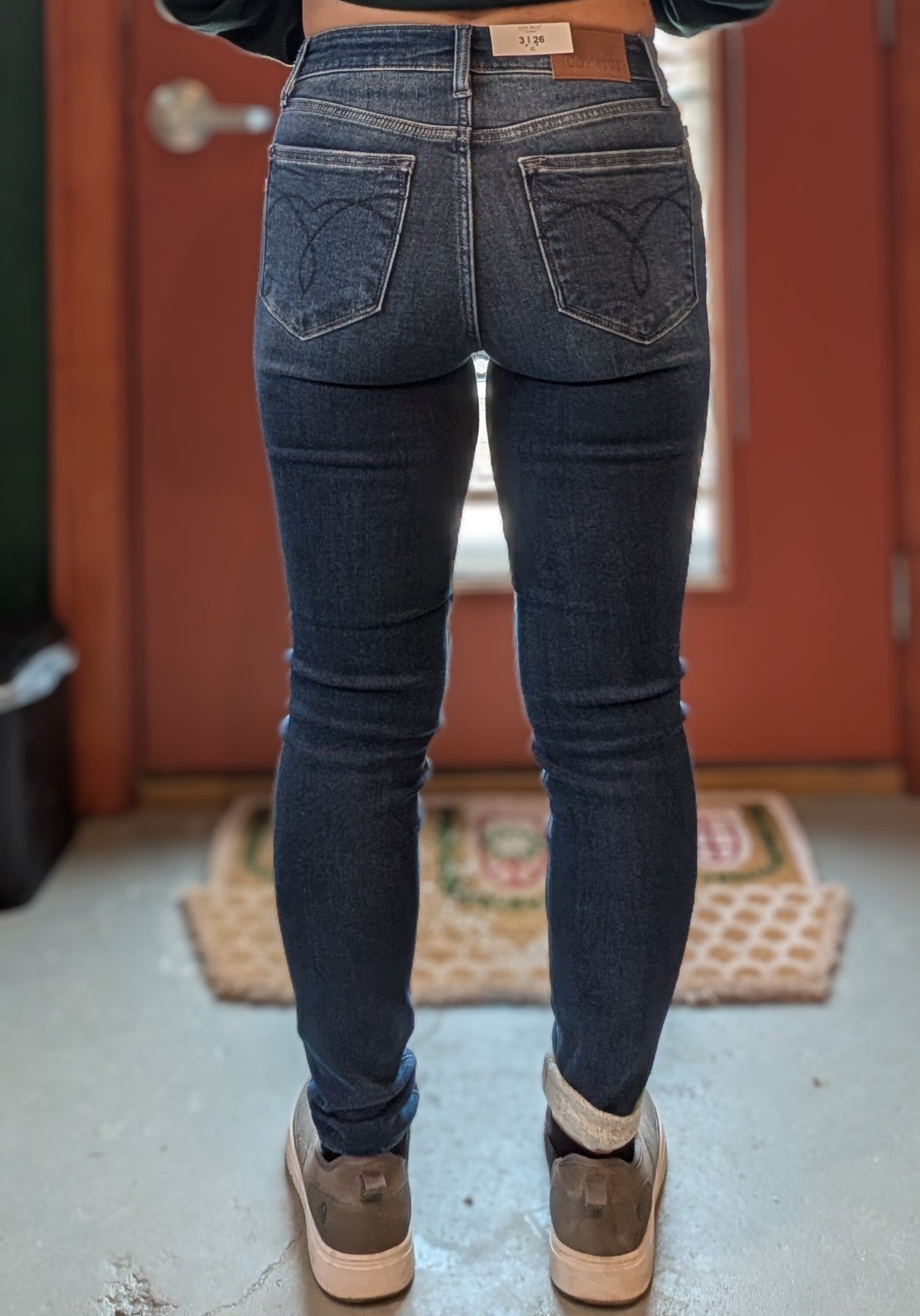 Mid Rise Medium Wash Skinny Judy Blue